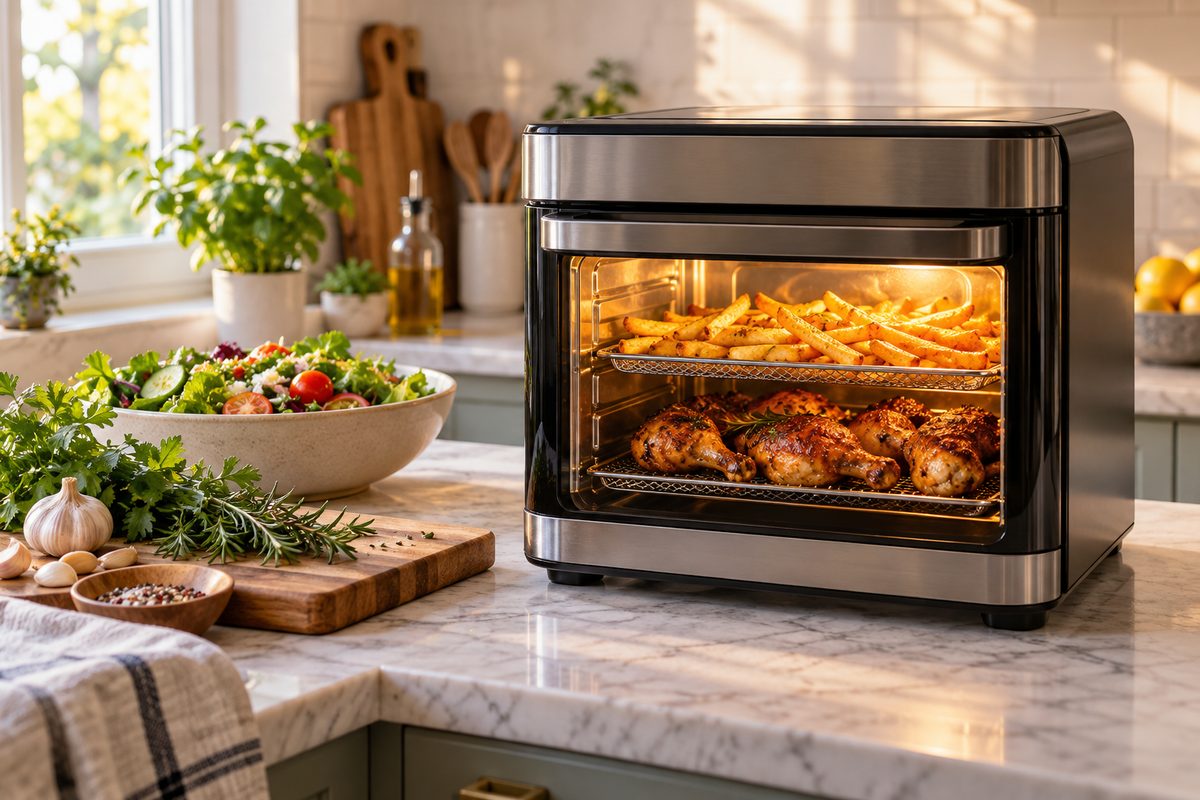 As 7 melhores air fryers forno de 2026
